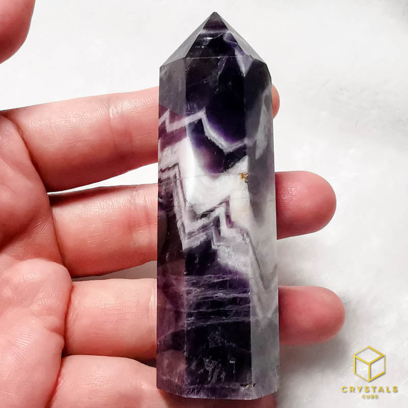 Chervon Amethyst Point - 8.2cm - 9.2cm