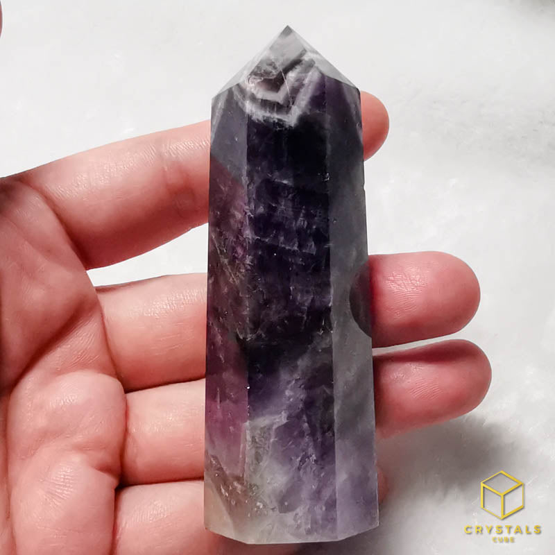 Chervon Amethyst Point - 8.2cm - 9.2cm