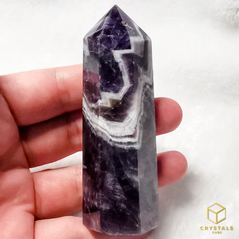 Chervon Amethyst Point - 8.2cm - 9.2cm