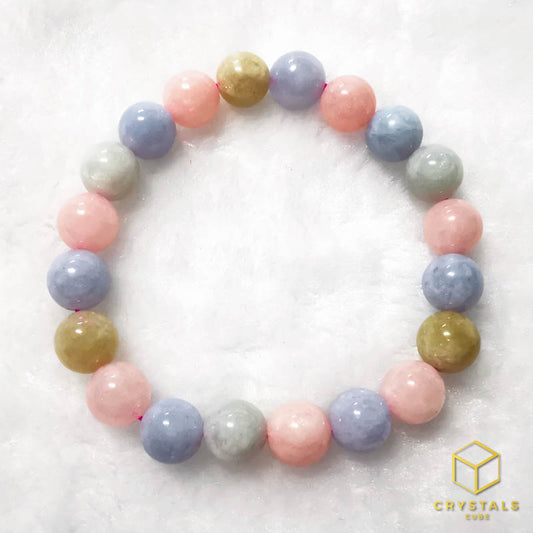 Beryl (Aquamarine & Morganite) Bracelet - 10mm