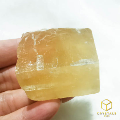 Golden Calcite Raw