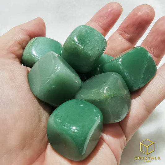 Green Aventurine Cube Tumble