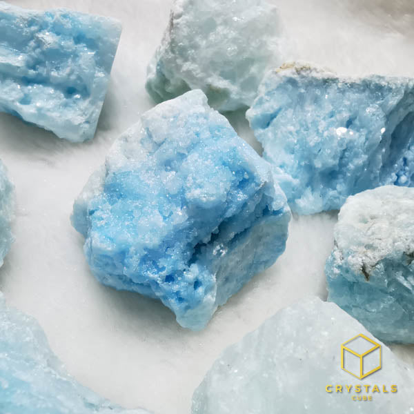 Blue Aragonite Raw