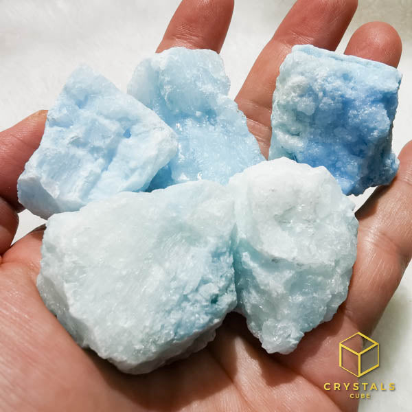 Blue Aragonite Raw