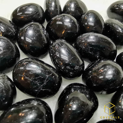 Black Tourmaline (Schorl) Round Tumble