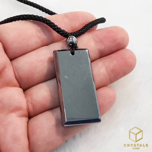 Terahertz Stone Pendant - Rectangle