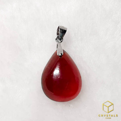 Hessonite Garnet Pendant