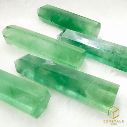 Green Fluorite Point