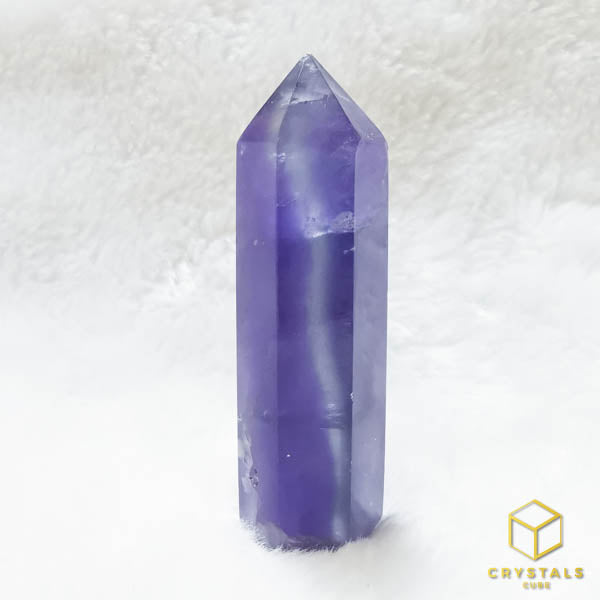 Purple Fluorite Point