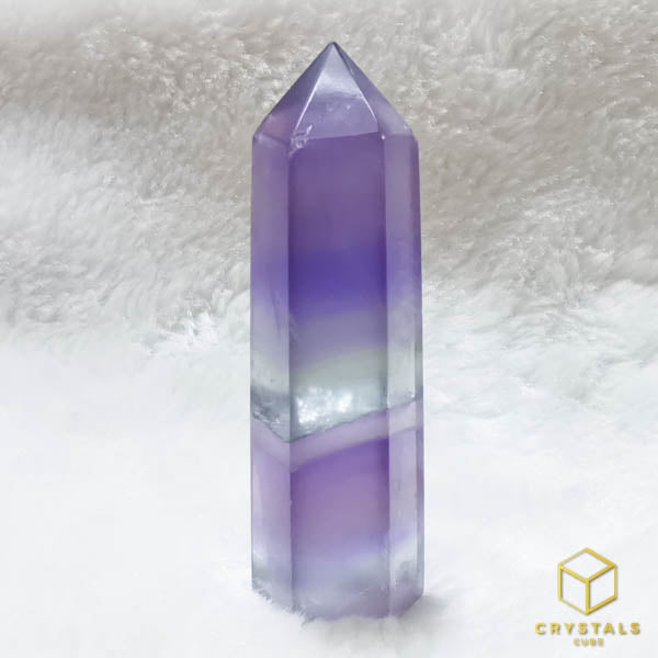 Purple Fluorite Point