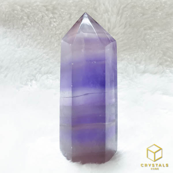 Purple Fluorite Point