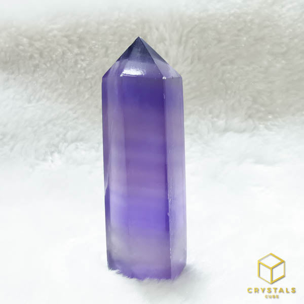 Purple Fluorite Point