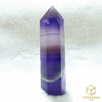 Purple Fluorite Point