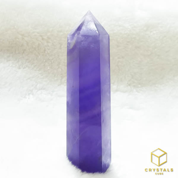 Purple Fluorite Point