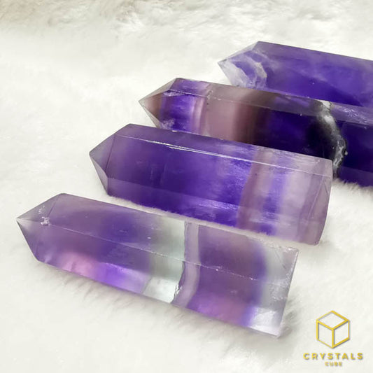 Purple Fluorite Point