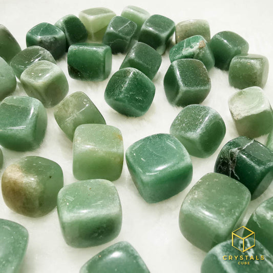 Green Aventurine Cube Tumble