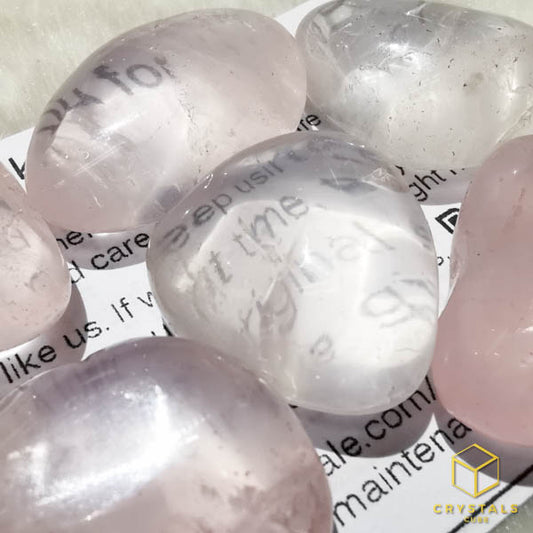 Rose Quartz** Mozambique Tumble