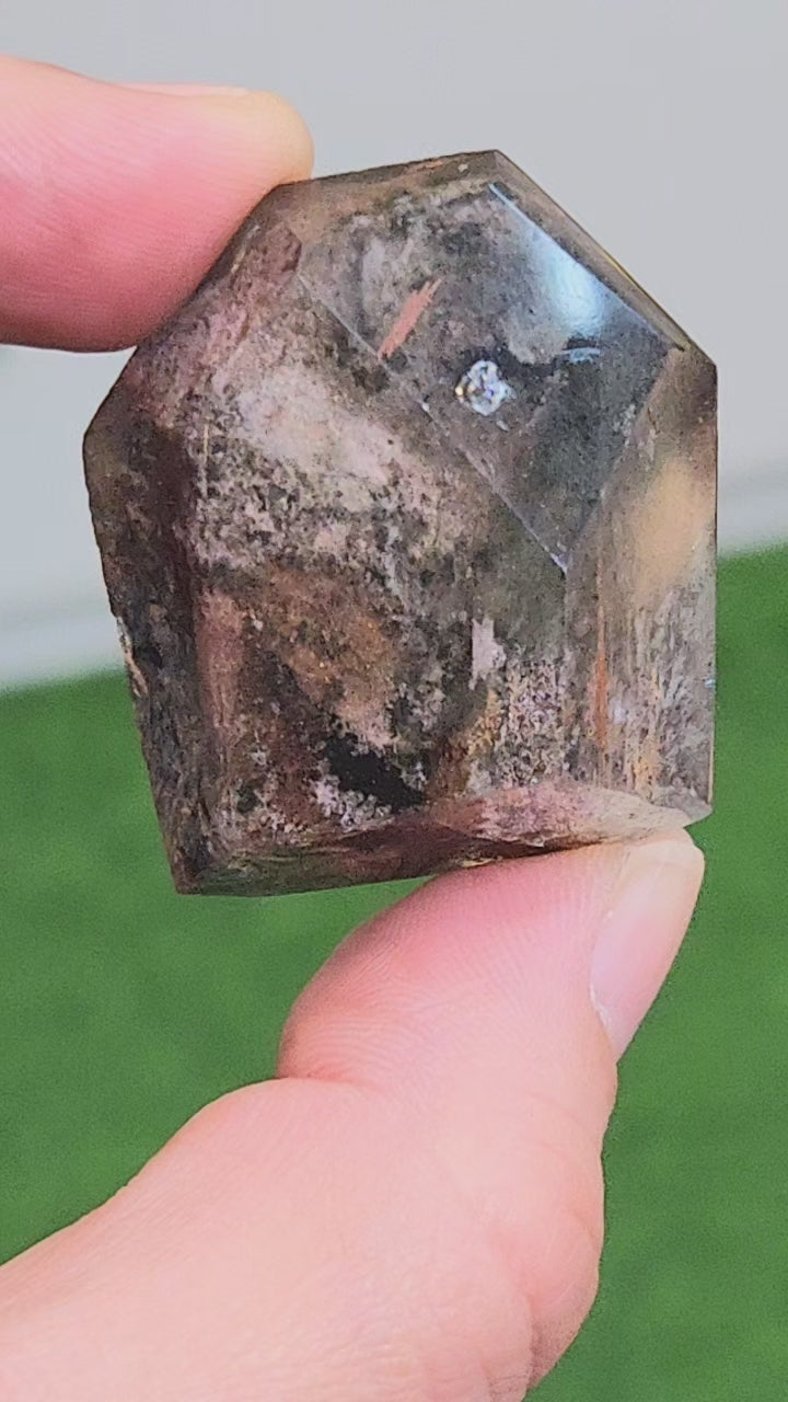 Phantom Quartz Irregular Polished