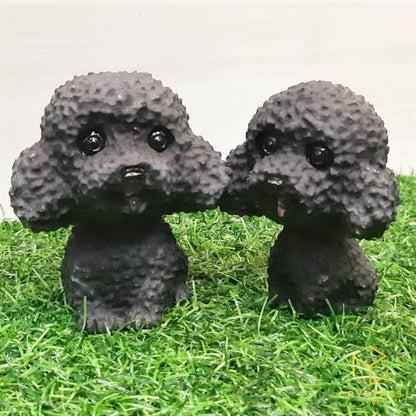 Black Obsidian Dog (Poodle)