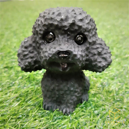 Black Obsidian Dog (Poodle)